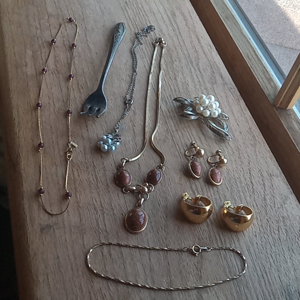 Estate Silver Plated Gold Filled Jewelry No vacation hold